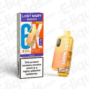 Lost Mary BM6000 Mango Prefilled Pod Kit