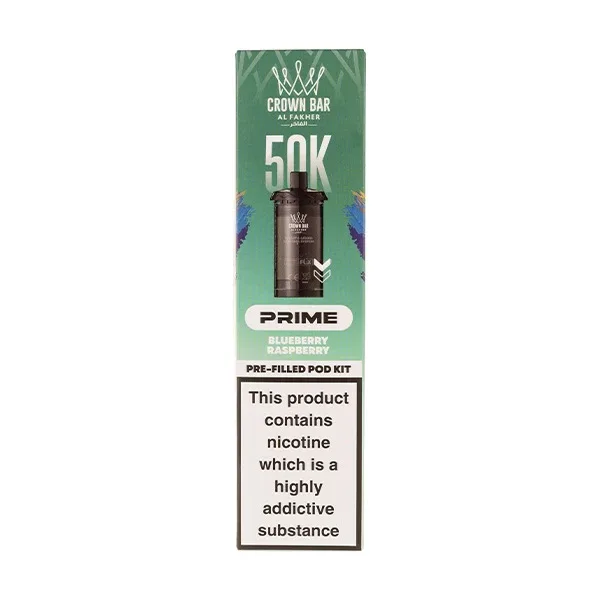 Blueberry Raspberry 50K Hypermax Prime Prefilled Pod + Refill by Al Fakher