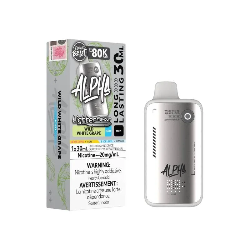 Flavour Beast ALPHA 80K Light Flavours - Wild White Grape