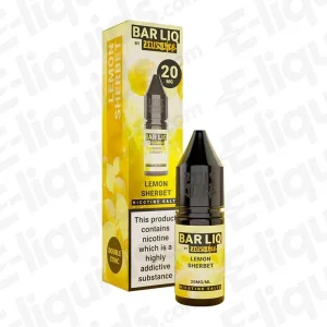 Zeus Juice Lemon Sherbet Bar Liq Nic Salt