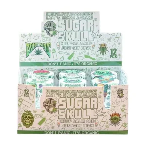 Sugar Skull 50mm Premium Zinc Alloy Weed Grinder