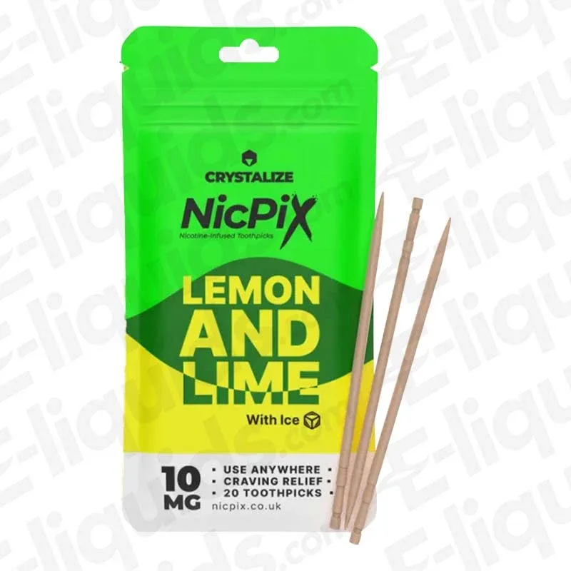 Pixx Lemon & Lime 10mg Toothpicks