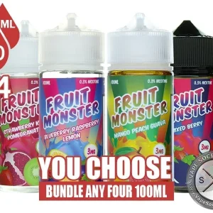 Fruit Monster Bundle 4x100ml (400ml)