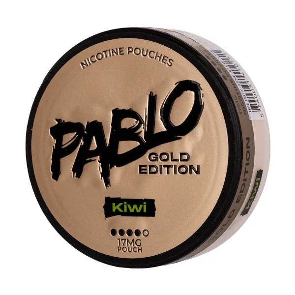 Kiwi Gold Edition Nicotine Pouches by Pablo