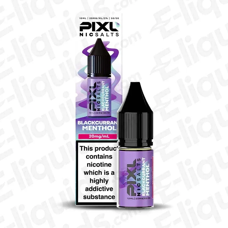 PIXL Nic Salt Blackcurrant Menthol - Image 2
