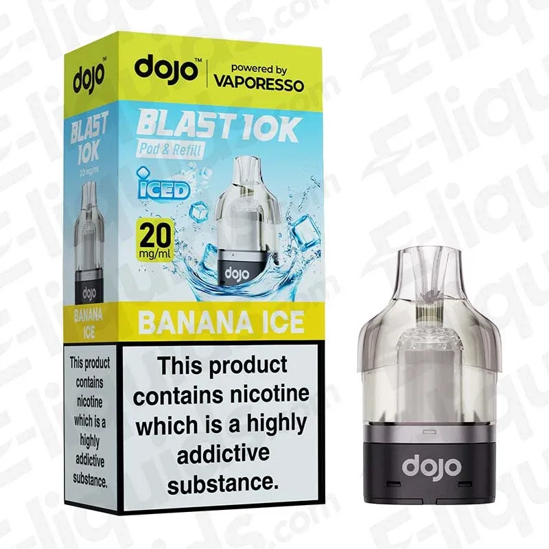 Vaporesso Dojo Blast 10K Banana Ice Prefilled Pod