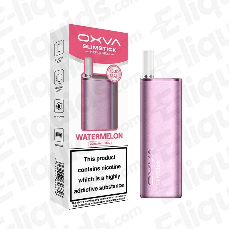 OXVA Slimstick Pink - Watermelon Prefilled Pod Kit