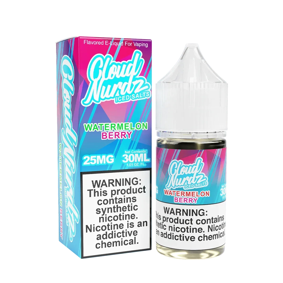 Cloud Nurdz Iced Salt Nicotine Vape Juice