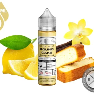 Pound Cake GLAS BSX VAPOR SERIES 60ml