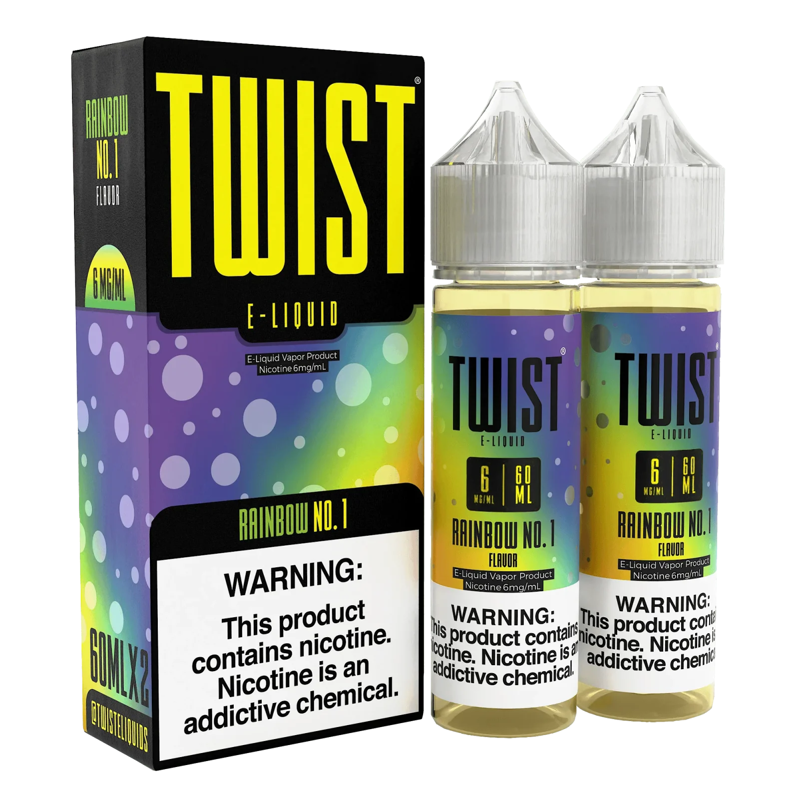 Rainbow No. 1 - Twist E-Liquids - 120mL