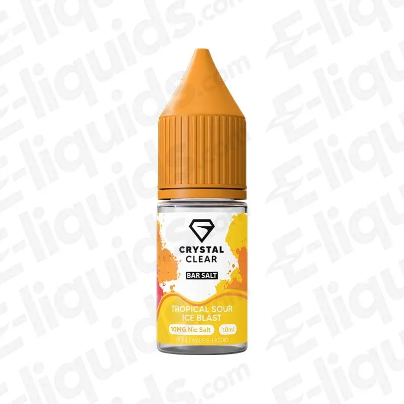 Crystal Clear Tropical Sour Blast Nic Salt