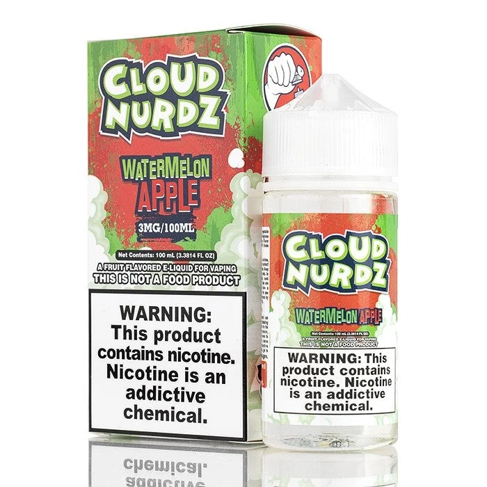 Watermelon Apple by Cloud Nurdz E-Liquid - 100mL