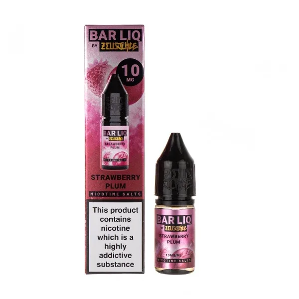 Strawberry Plum Nic Salt E-Liquid by Zeus Juice Bar Liq