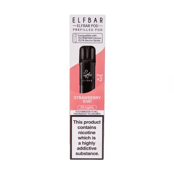 Strawberry Kiwi Elf Bar 600 Prefilled Pods