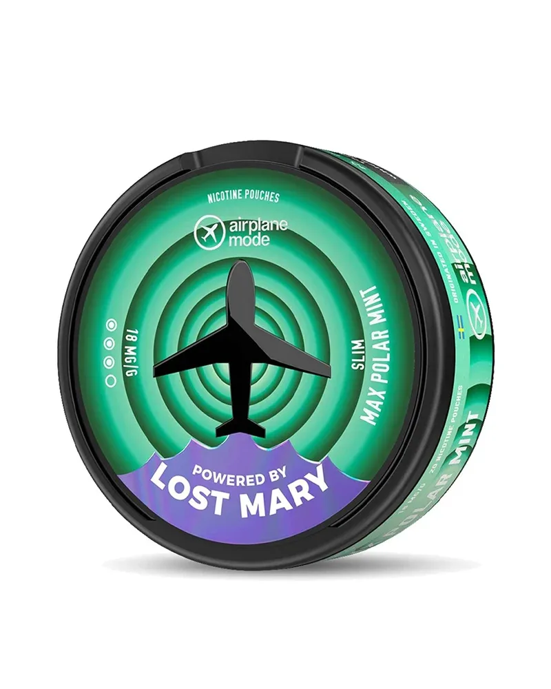 Max Polar Mint Lost Mary Airplane Mode Nicotine Pouches - Image 2