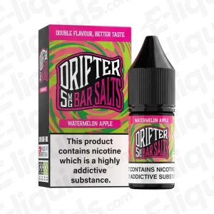 Drifter Bar Salts Watermelon Apple Nic Salt