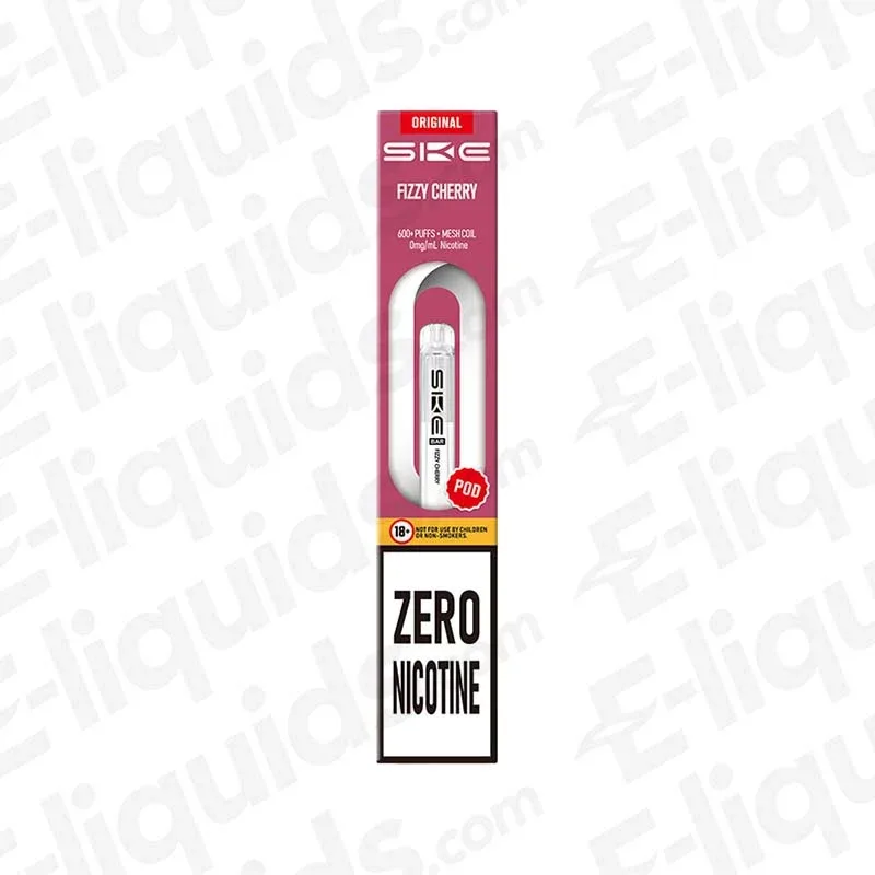 SKE Bar 600 0mg Fizzy Cherry Prefilled Pod