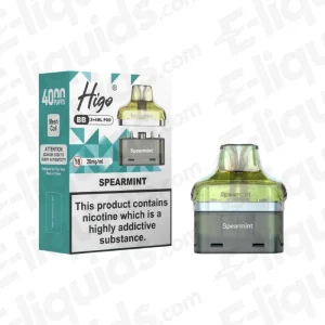 Higo BB 4000 Spearmint Prefilled Pod
