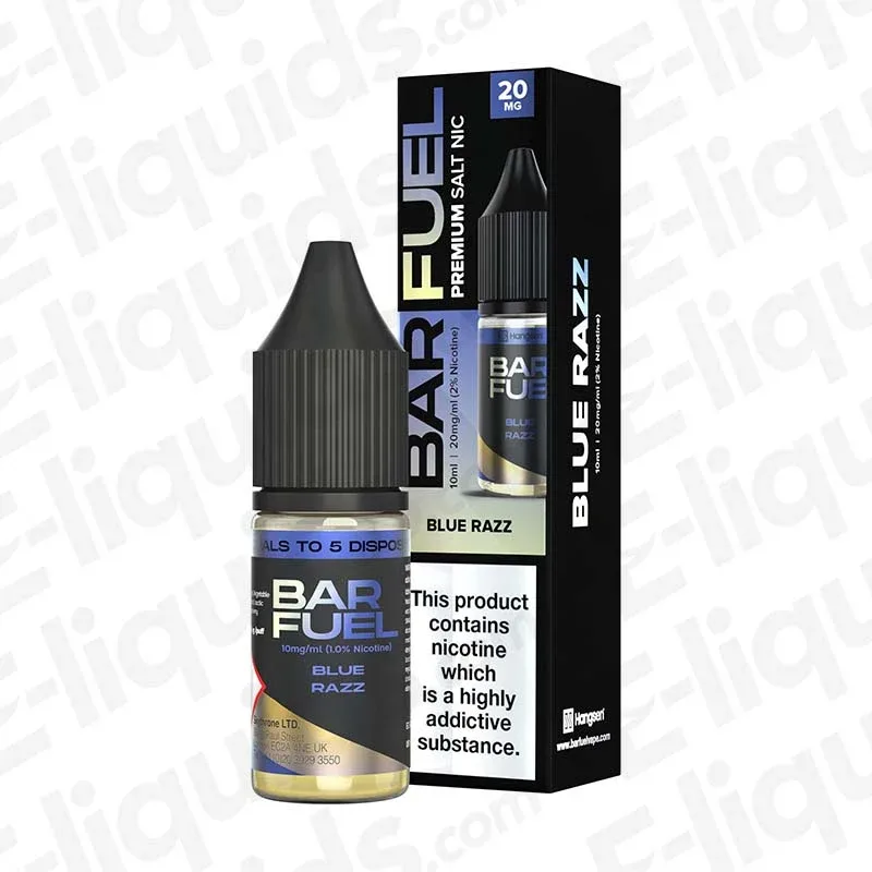 Bar Fuel Blue Razz Nic Salt