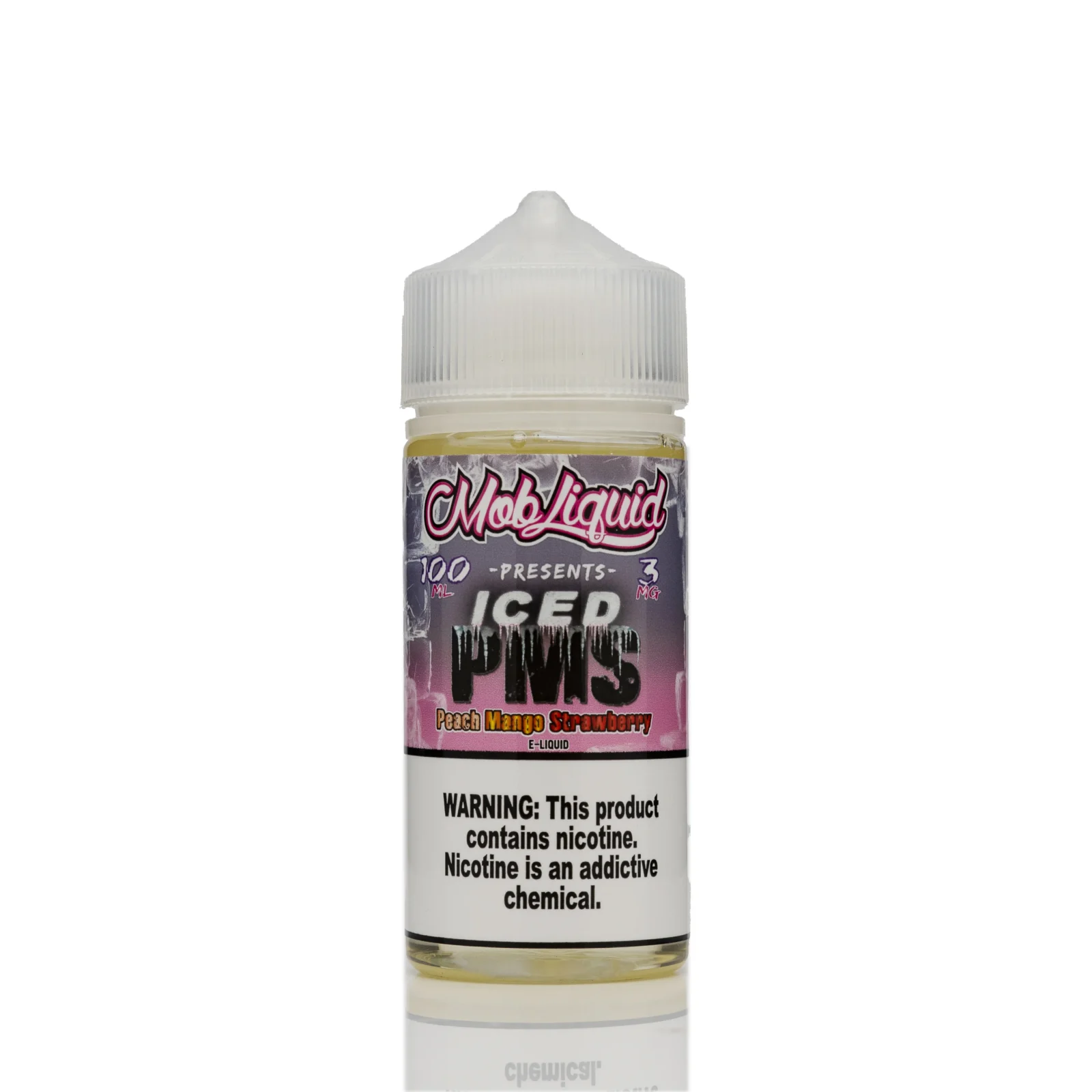Mob Liquid - Iced PMS (Peach Mango Strawberry) - 100mL
