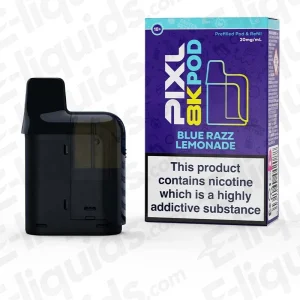PIXL 8000 Blue Razz Lemonade Prefilled Pod