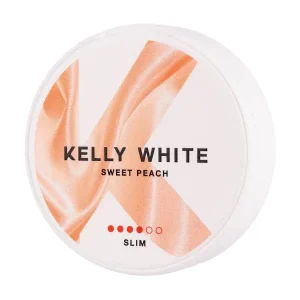 Sweet Peach Nicotine Pouches by Kelly White