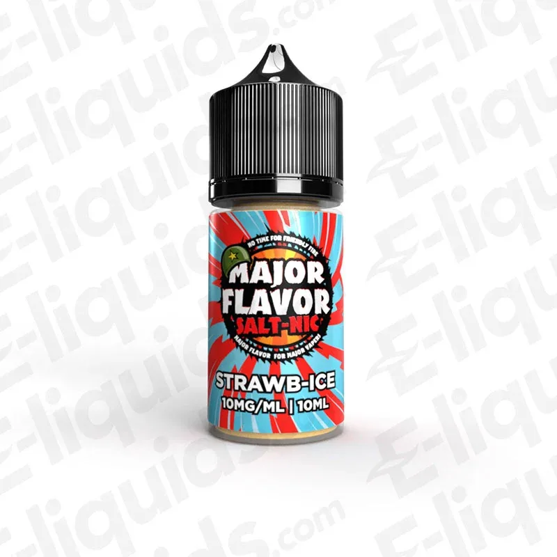 Major Flavor Strawb-Ice Nic Salt
