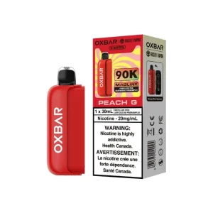 Oxbar Maglink 90K Pre-Filled Pod - Peach G (G Series)