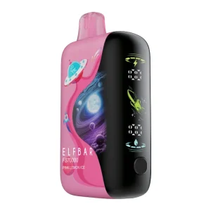 Elf Bar FS70K Disposable Vape Device - Pink Lemon Ice 20ml