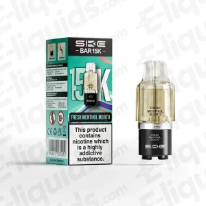 SKE Bar 15K Fresh Menthol Mojito Prefilled Pod