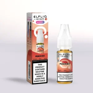 Elf Bar ElfLiq Peach Ice Nic Salt E-Liquid