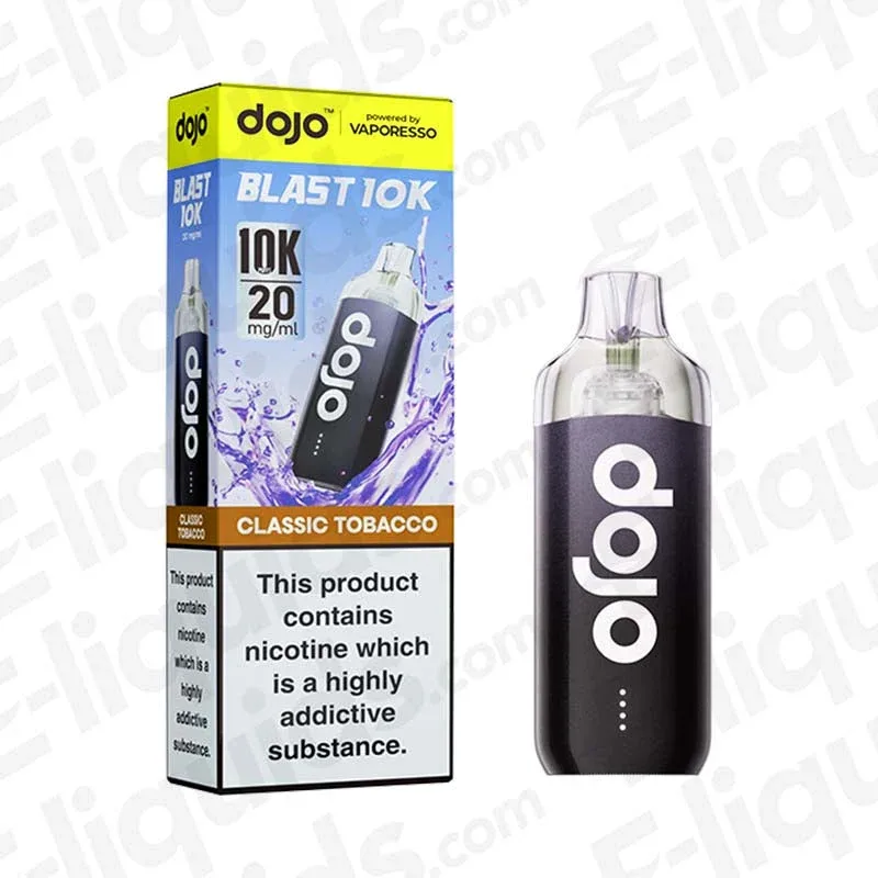 Vaporesso Dojo Blast 10k Classic Tobacco Prefilled Pod Kit