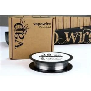 VapoWire Pure Nickel Round – 30ft (Non-Resistance)