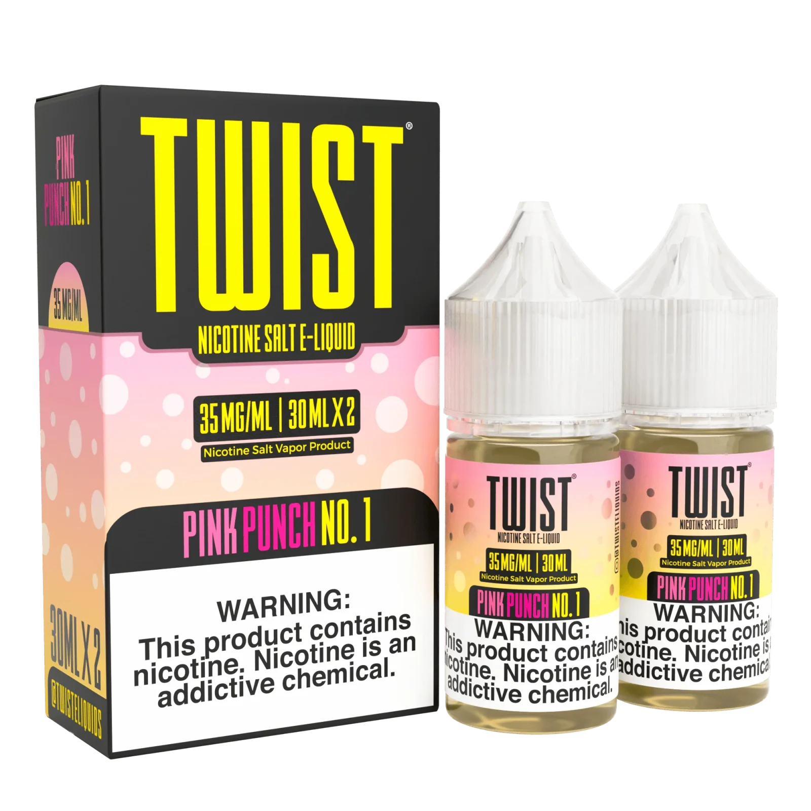 Pink Punch No. 1 SALT - Twist E-Liquids - 60mL