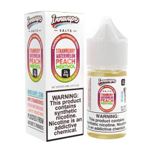 Strawberry Watermelon Peach Menthol SALT - Innevape E-Liquids - 30mL