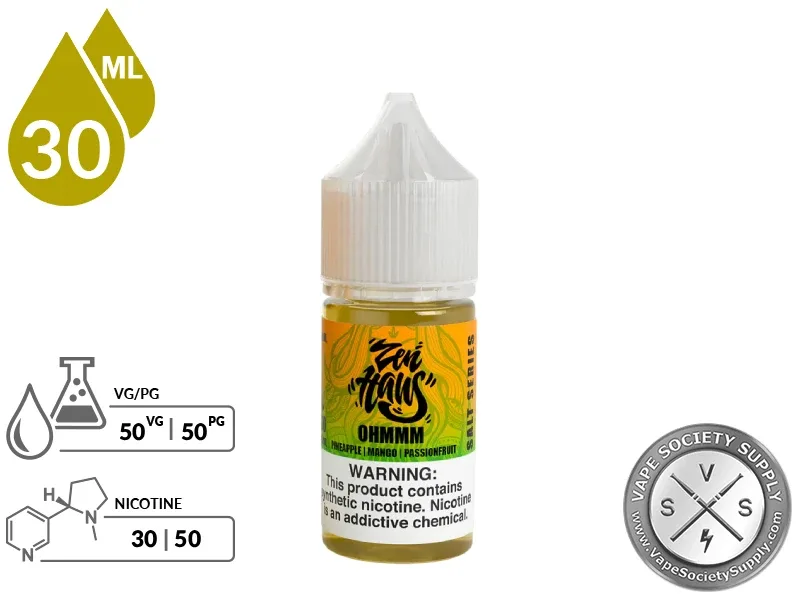Ohmmm Zen Haus Salt 30ml | Nicotine Salt - Image 2