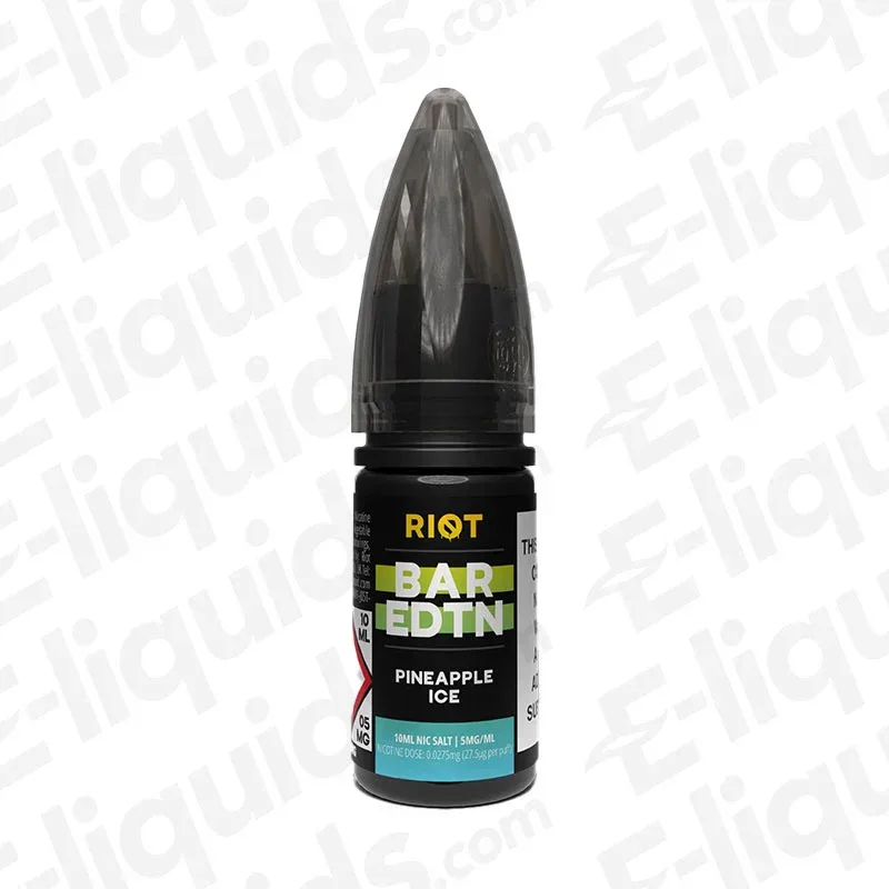 Riot Squad Bar Edition Pineapple Ice Nic Salt