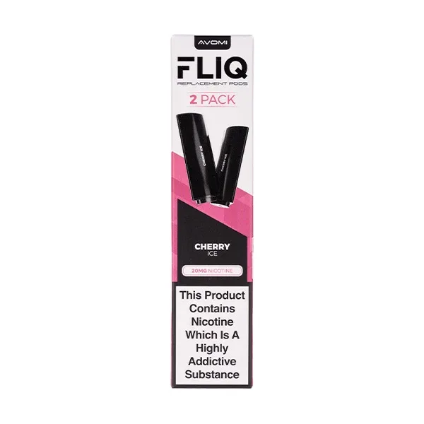 Cherry Ice FLIQ Prefilled Pods by Avomi