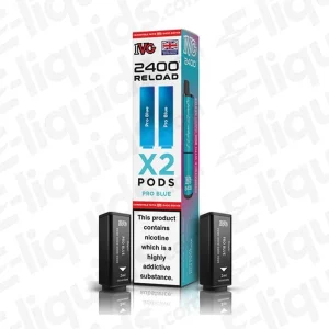 IVG 2400 2 in 1 Pro Blue Prefilled Pod