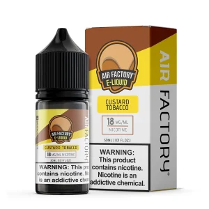 Air Factory Salt Custard Tobacco eJuice - Breazy