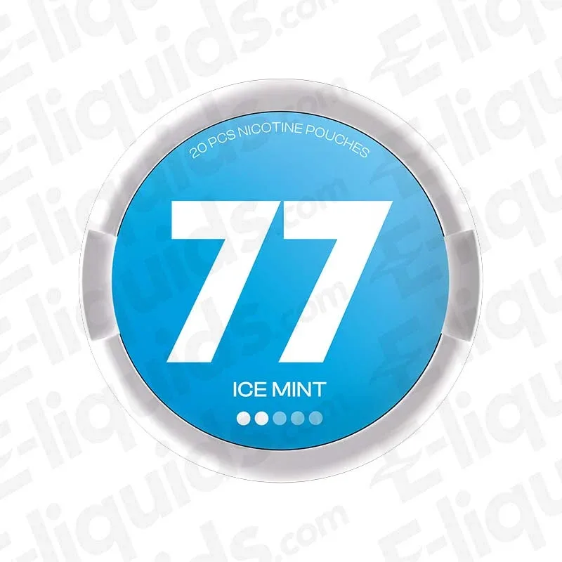 77 Ice Mint Nicotine Pouches