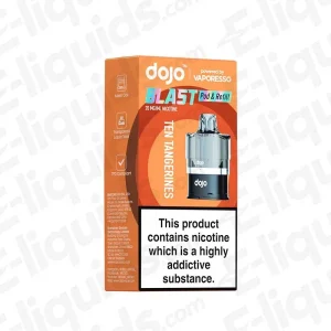 Vaporesso Dojo Blast 6000 Ten Tangerines Prefilled Pod