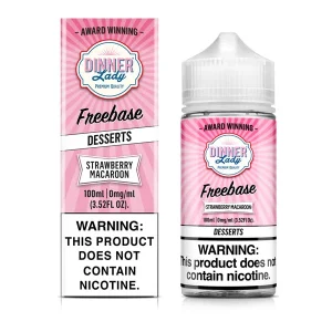 Strawberry Macaroon Dinner Lady TFN 100mL