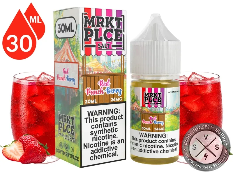 Red Punchberry THE STND by MRKT PLCE SALT 30ml