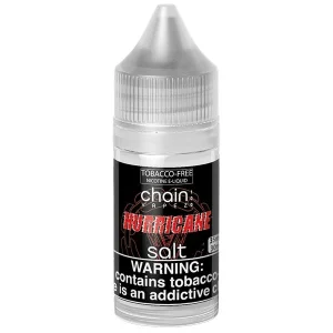 Hurricane by Chain Vapez Salt Series E-Liquid 30mL (Salt Nic)