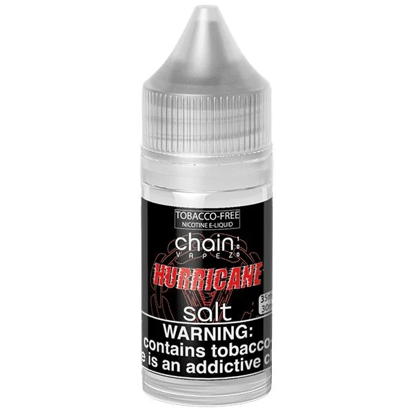 Hurricane by Chain Vapez Salt Series E-Liquid 30mL (Salt Nic)