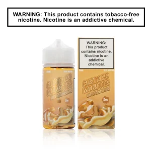 Custard Monster Nicotine E-Liquid - Butterscotch - 100ml