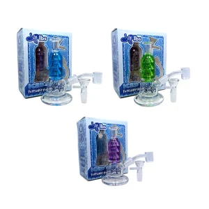 Dogg Lbs (Water Pipe) 5.5" Iced Out Freezeable Water Pipe with 14mm Banger & Bowl