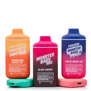 Monster Bars MAX 6000 Disposable | 6000 Puffs | eJuice Direct