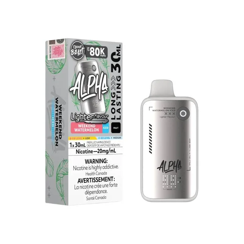 Flavour Beast ALPHA 80K Light Flavours - Weekend Watermelon
